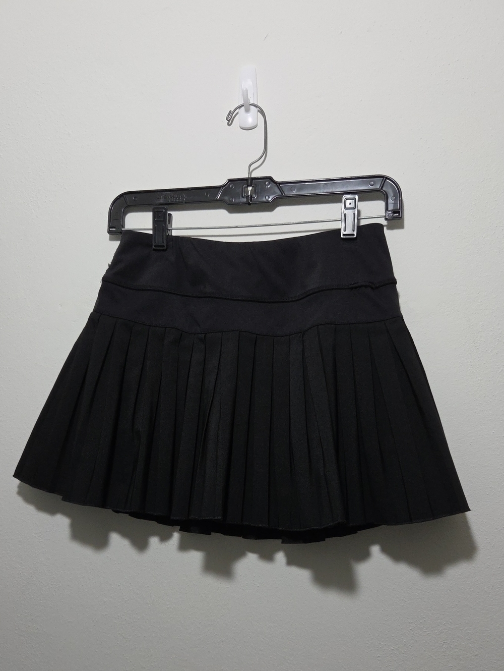 Rampage Black Pleated Mini Skirt